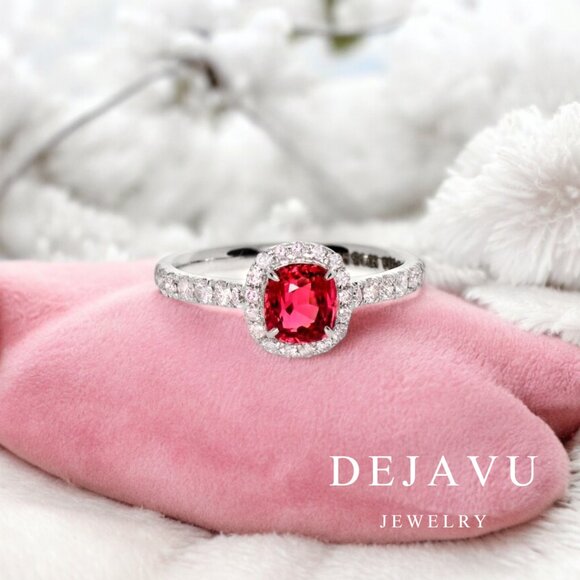 Red Spinel Ring - Picture 1 of 7